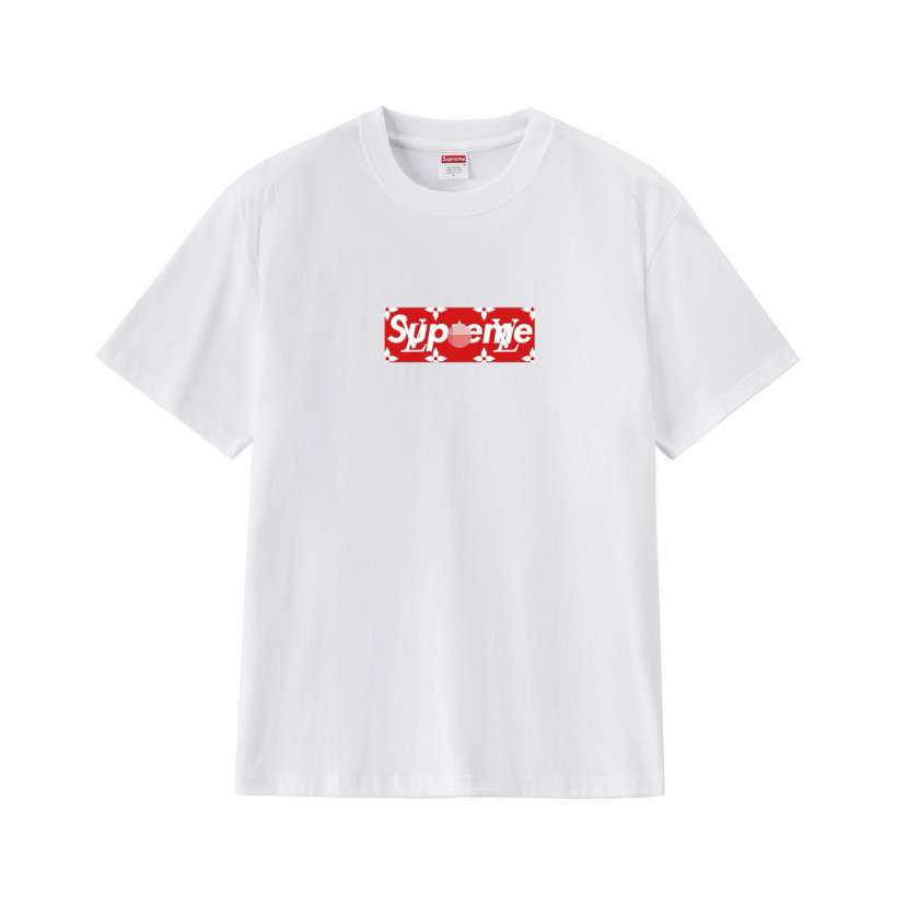 シュプリーム×ヴィトンメンズ レディース 半袖Tシャツ