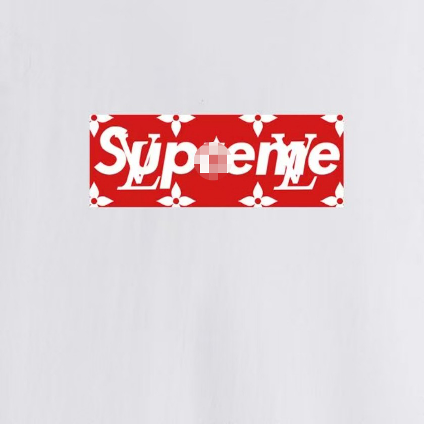 シュプリーム×ヴィトンメンズ レディース 半袖Tシャツ