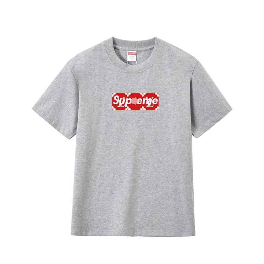 シュプリーム×ヴィトンメンズ レディース 半袖Tシャツ