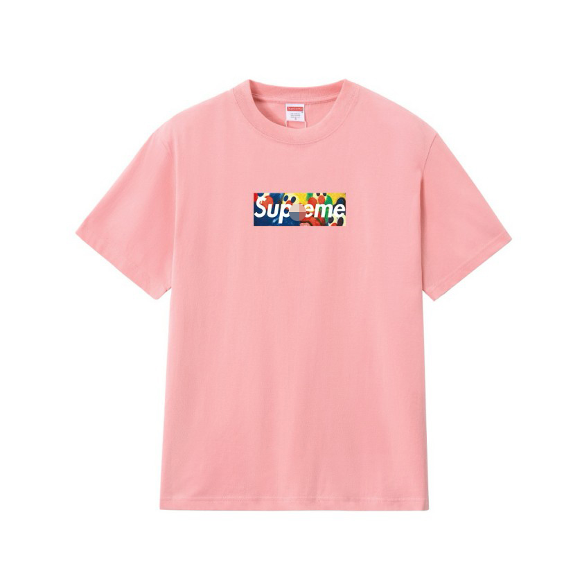 シュプリーム×OLAOLU SLAWNメンズ レディース 半袖Tシャツ