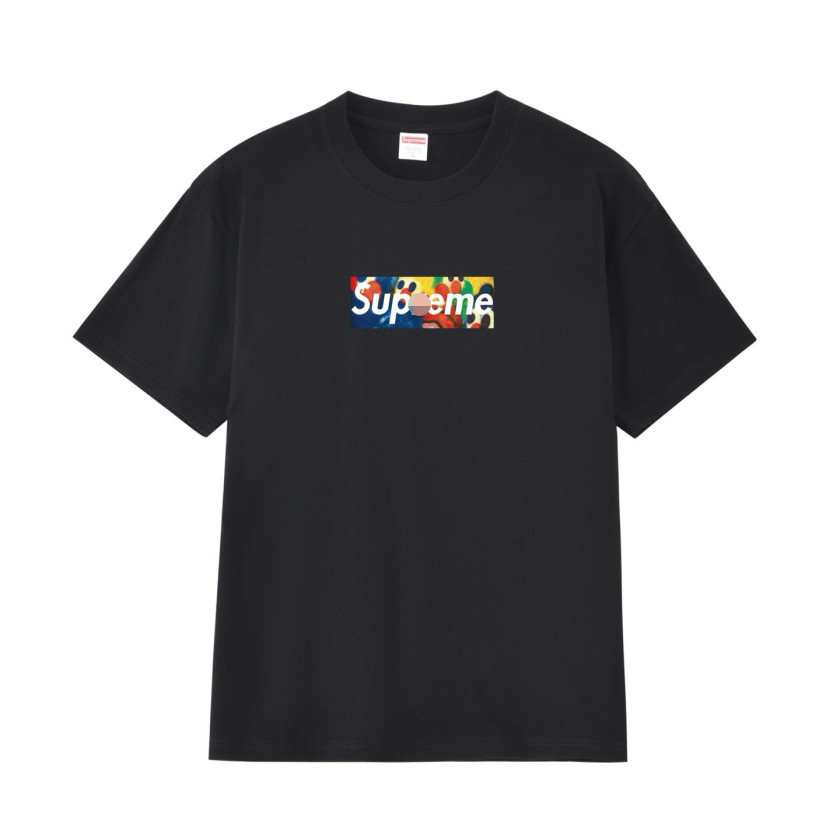 シュプリーム×OLAOLU SLAWNメンズ レディース 半袖Tシャツ