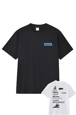 シュプリームメンズ レディース 半袖Tシャツ