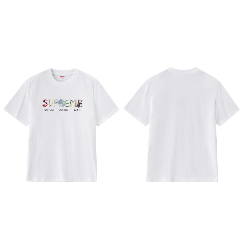 シュプリームメンズ レディース 半袖Tシャツ
