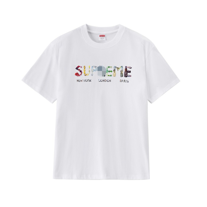 シュプリームメンズ レディース 半袖Tシャツ