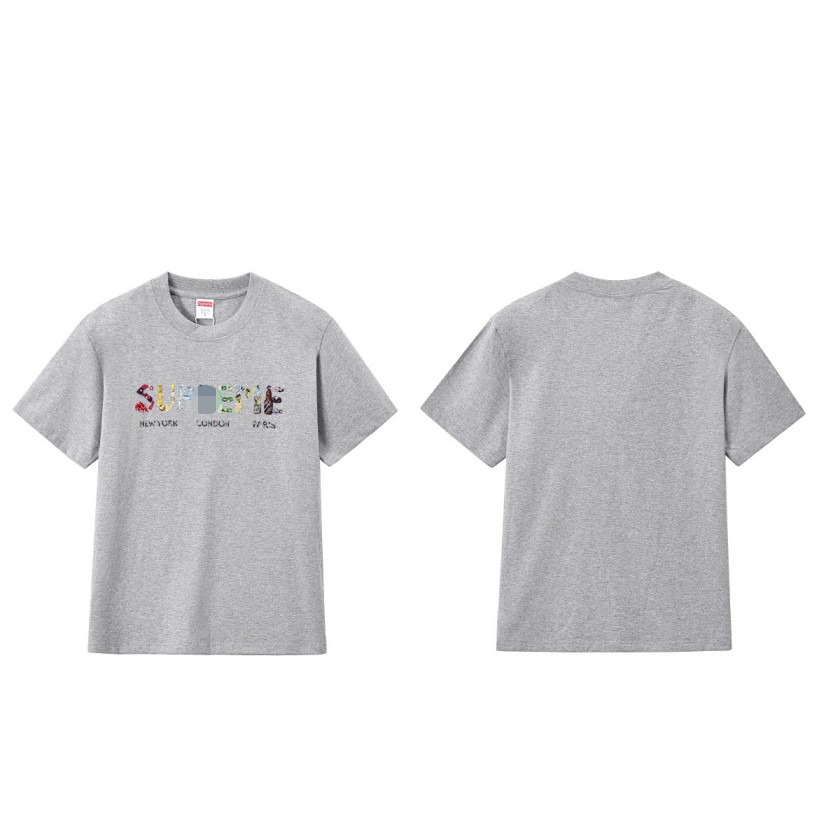 シュプリームメンズ レディース 半袖Tシャツ