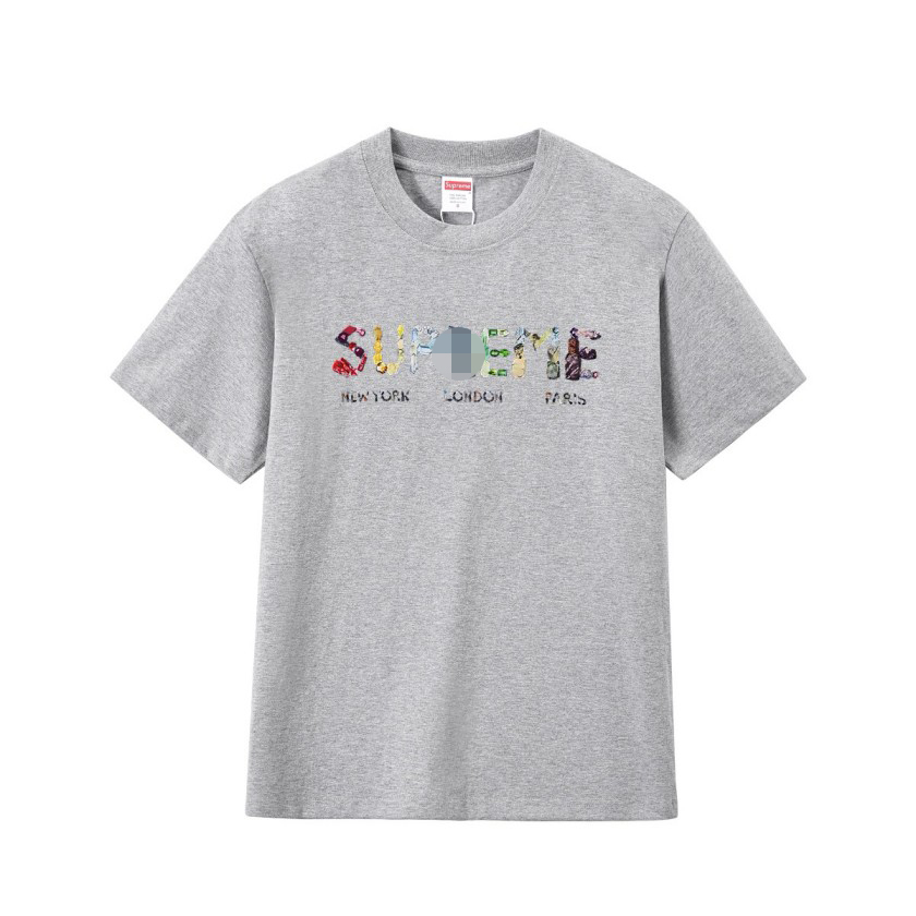 シュプリームメンズ レディース 半袖Tシャツ