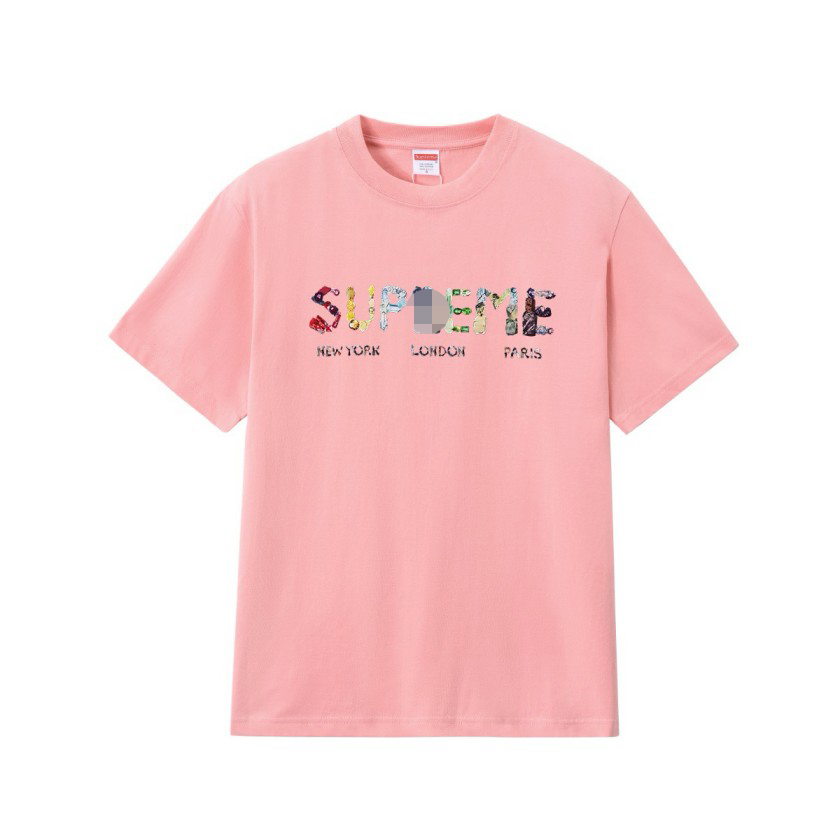 シュプリームメンズ レディース 半袖Tシャツ
