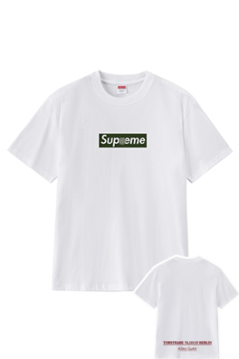 シュプリームメンズ レディース 半袖Tシャツ