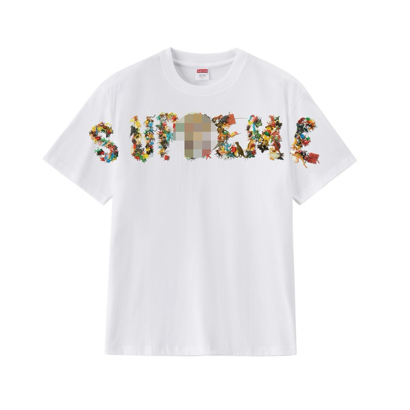 シュプリームメンズ レディース 半袖Tシャツ