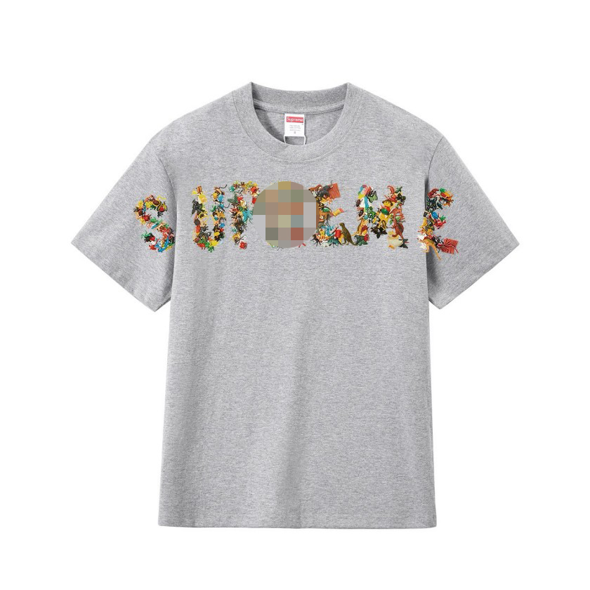 シュプリームメンズ レディース 半袖Tシャツ