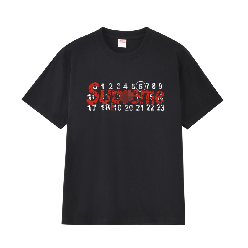 シュプリーム×マルタンマルジェラメンズ レディース 半袖Tシャツ