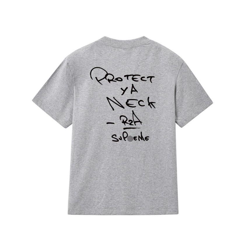 シュプリーム×WU-TANG CLANメンズ レディース 半袖Tシャツ