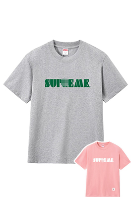 シュプリームメンズ レディース 半袖Tシャツ