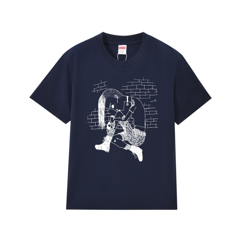 シュプリーム×マルタンマルジェラメンズ レディース 半袖Tシャツ