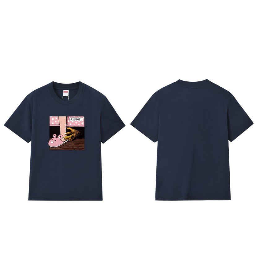 シュプリームメンズ レディース 半袖Tシャツ