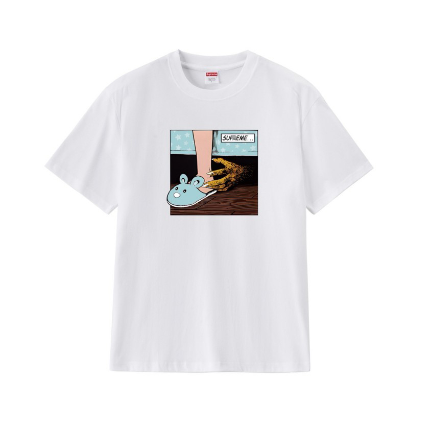 シュプリームメンズ レディース 半袖Tシャツ