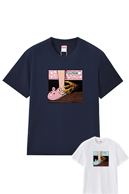 シュプリームメンズ レディース 半袖Tシャツ