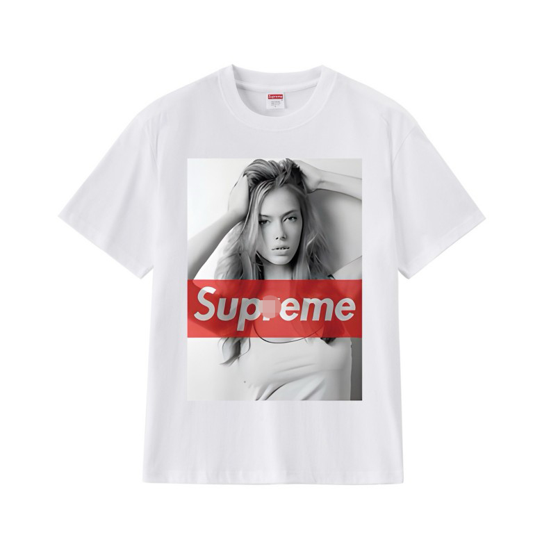 シュプリームメンズ レディース 半袖Tシャツ