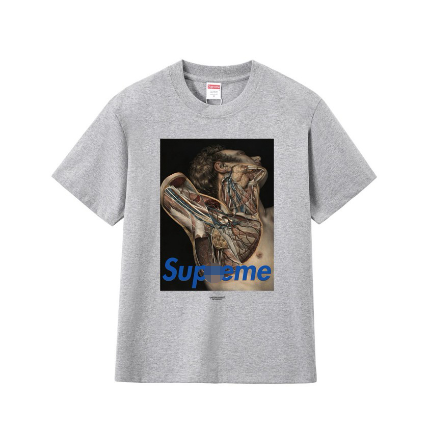 シュプリームメンズ レディース 半袖Tシャツ