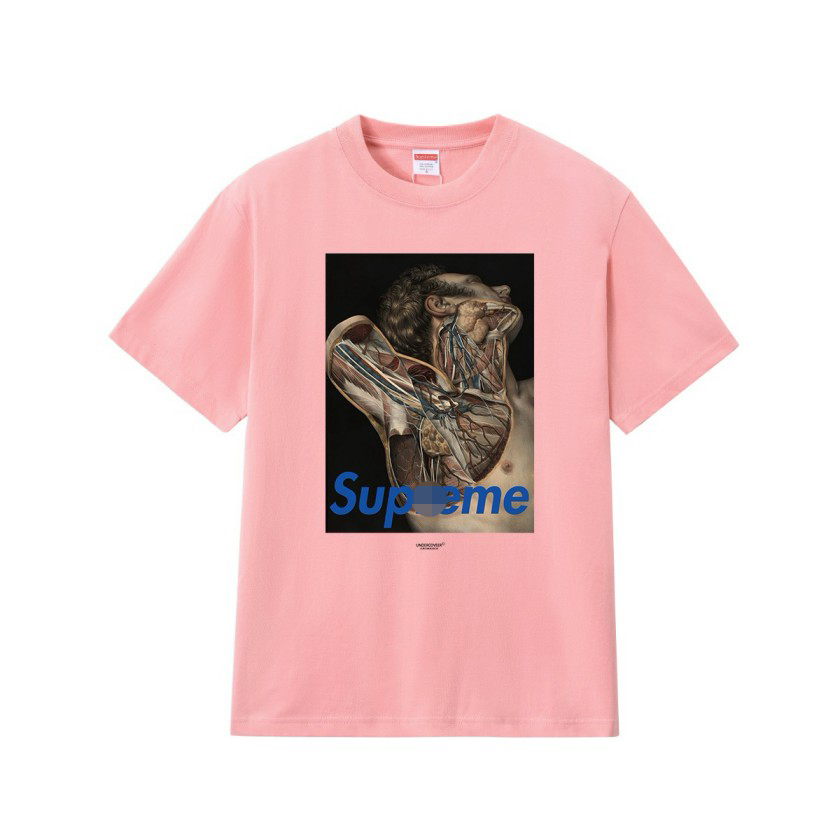 シュプリームメンズ レディース 半袖Tシャツ