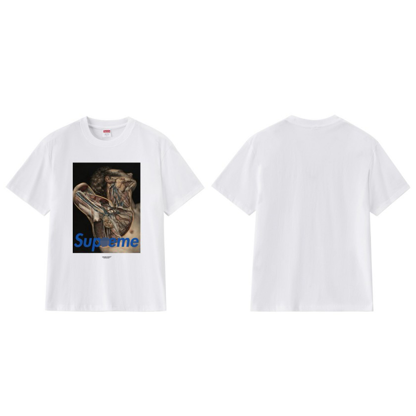 シュプリームメンズ レディース 半袖Tシャツ