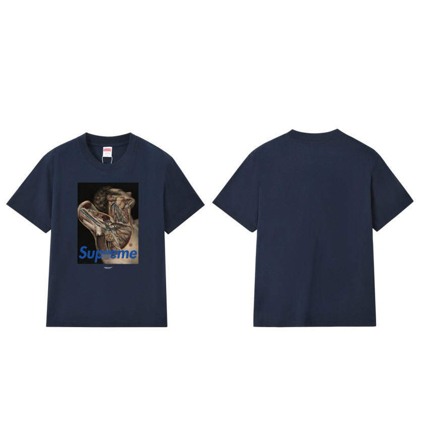 シュプリームメンズ レディース 半袖Tシャツ