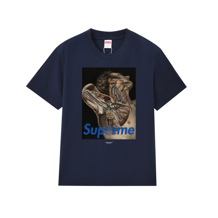 シュプリームメンズ レディース 半袖Tシャツ