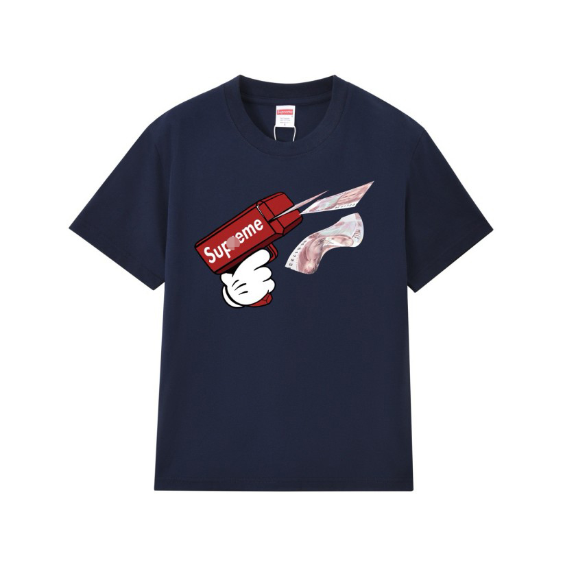 シュプリームメンズ レディース 半袖Tシャツ