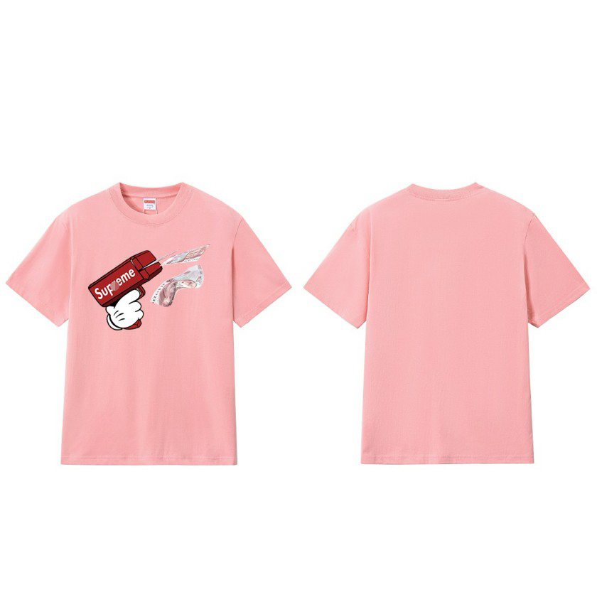 シュプリームメンズ レディース 半袖Tシャツ