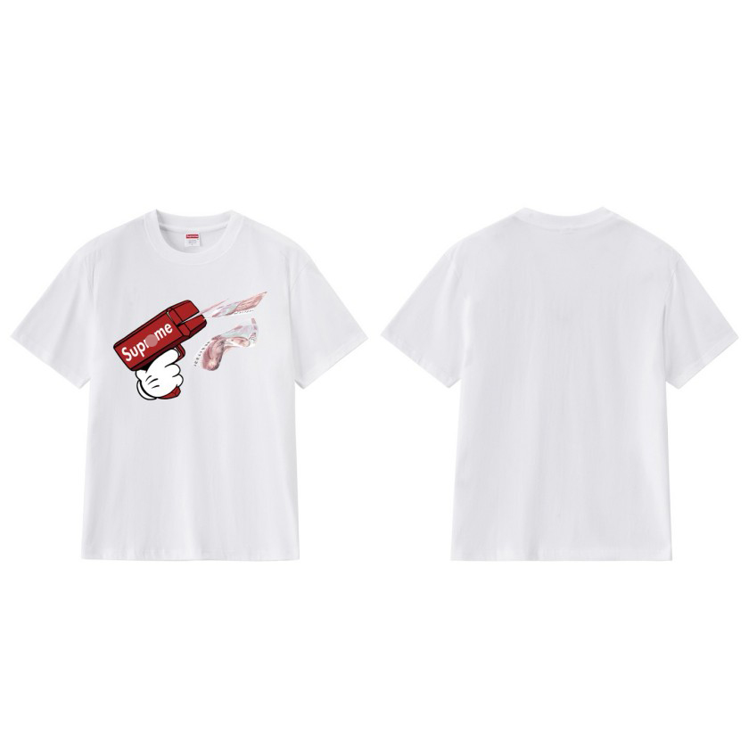 シュプリームメンズ レディース 半袖Tシャツ