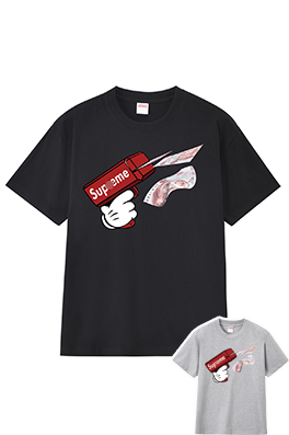 シュプリームメンズ レディース 半袖Tシャツ