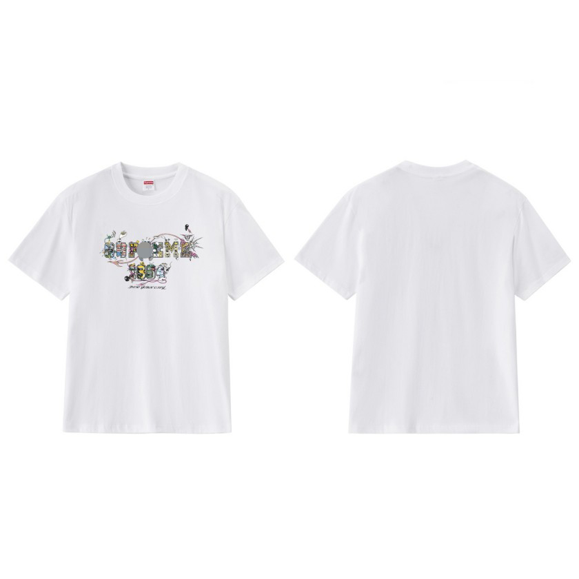 シュプリームメンズ レディース 半袖Tシャツ