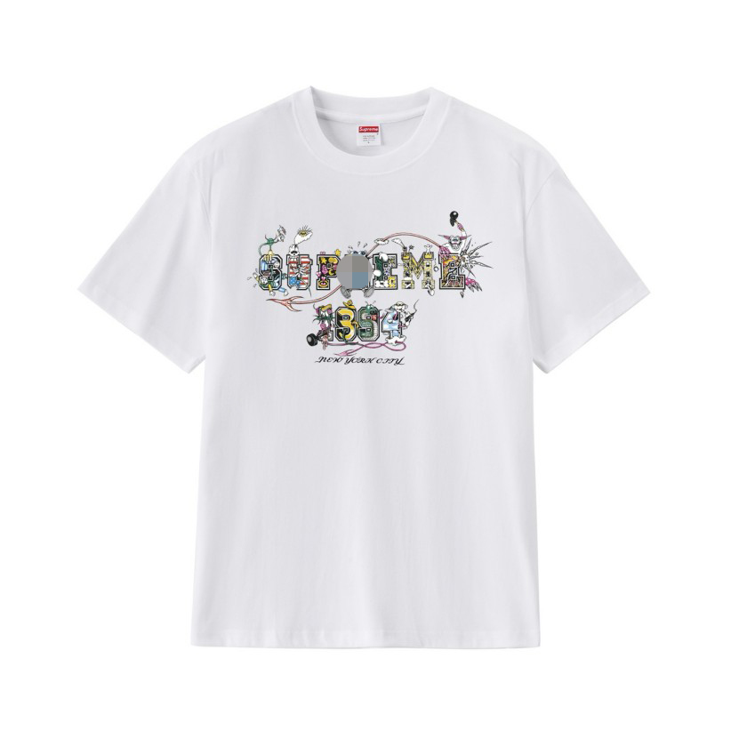 シュプリームメンズ レディース 半袖Tシャツ