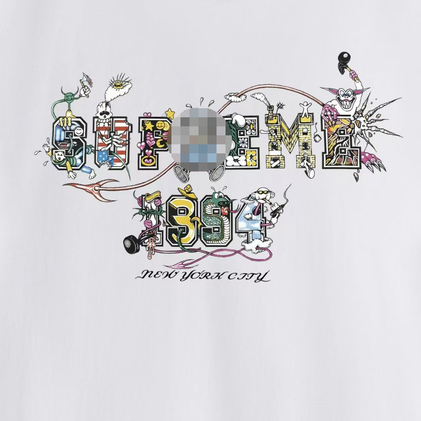 シュプリームメンズ レディース 半袖Tシャツ