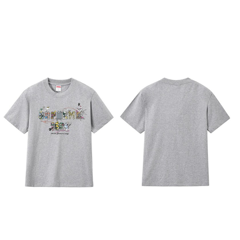 シュプリームメンズ レディース 半袖Tシャツ