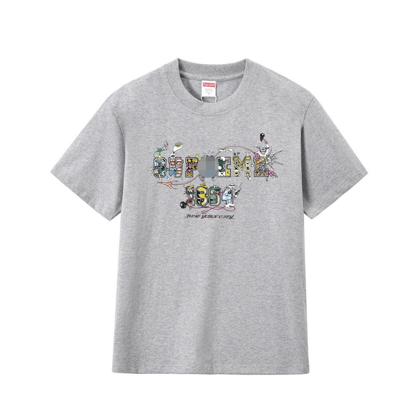 シュプリームメンズ レディース 半袖Tシャツ