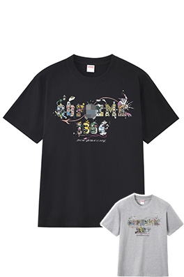 シュプリームメンズ レディース 半袖Tシャツ