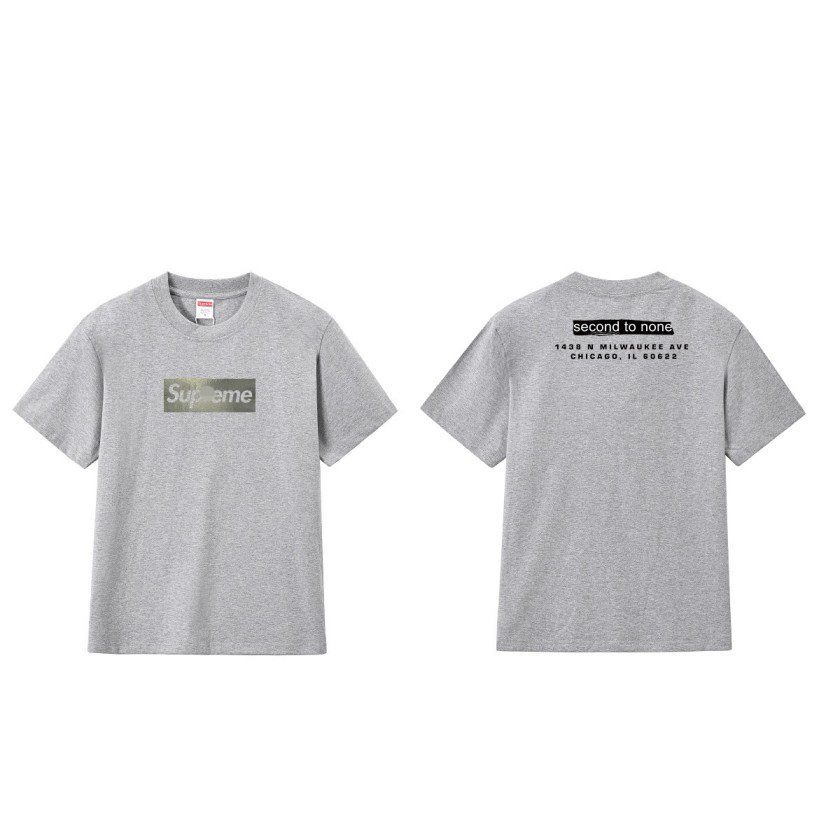 シュプリームメンズ レディース 半袖Tシャツ