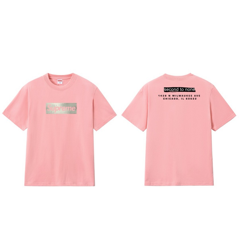 シュプリームメンズ レディース 半袖Tシャツ