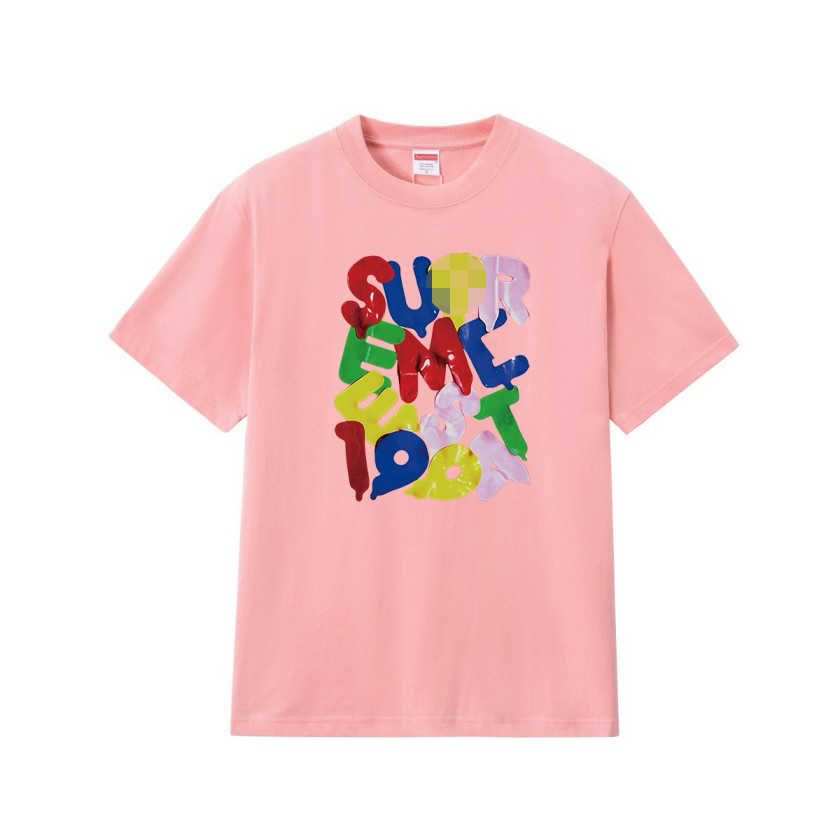 シュプリームメンズ レディース 半袖Tシャツ