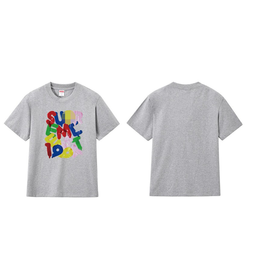 シュプリームメンズ レディース 半袖Tシャツ