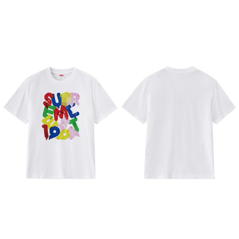 シュプリームメンズ レディース 半袖Tシャツ