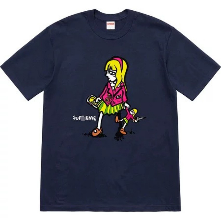 シュプリームメンズ レディース 半袖Tシャツ
