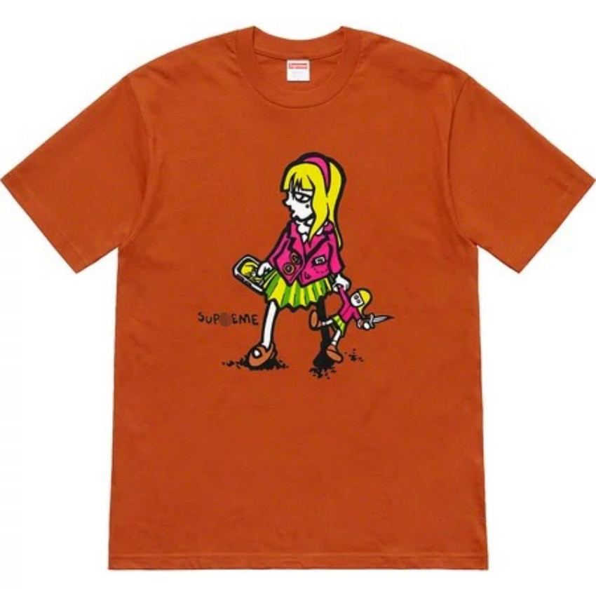 シュプリームメンズ レディース 半袖Tシャツ