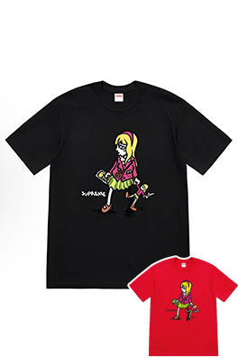 シュプリームメンズ レディース 半袖Tシャツ
