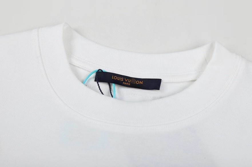 シュプリームタイプ×ヴィトンメンズ レディース 半袖Tシャツ