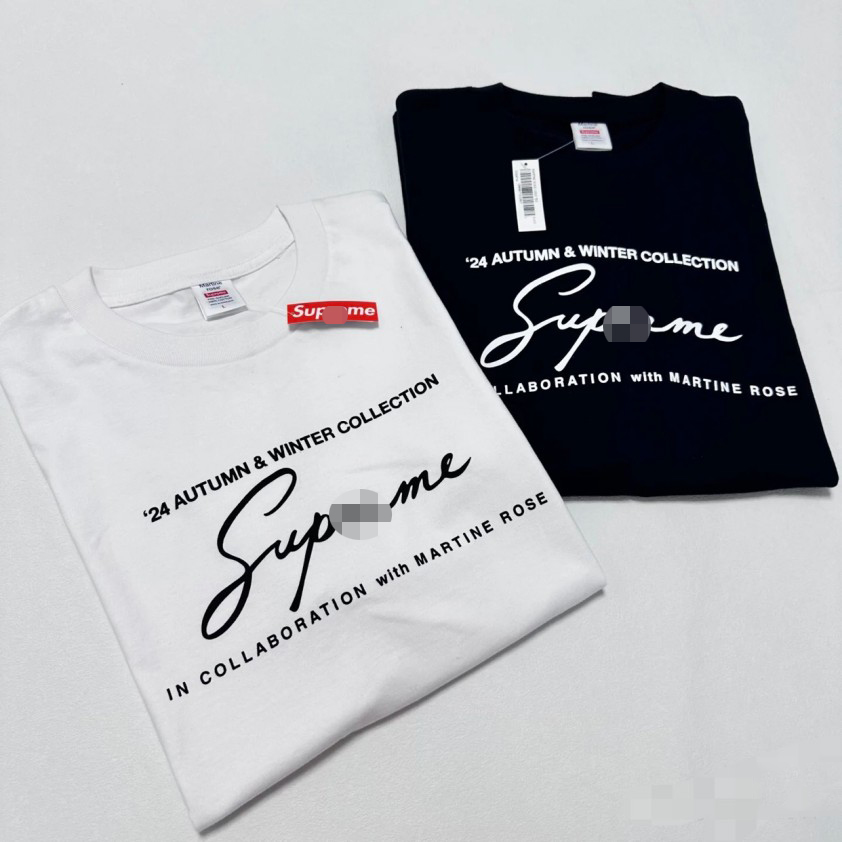 シュプリーム×マーティンローズメンズ レディース 半袖Tシャツ