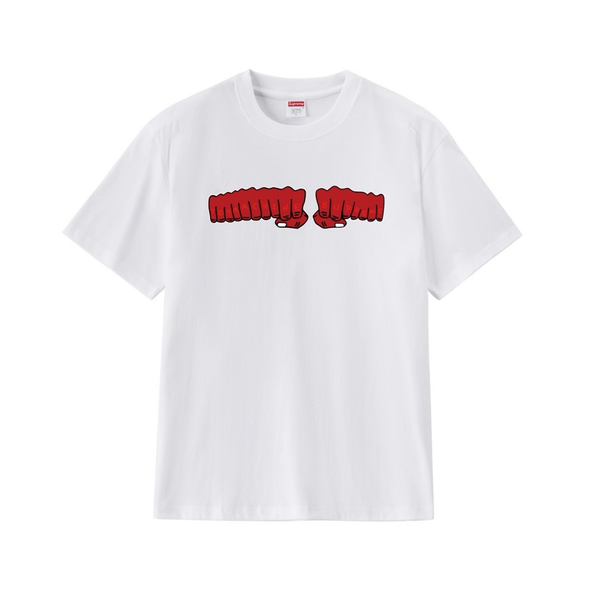 シュプリーム×TOY MACHINEメンズ レディース 半袖Tシャツ