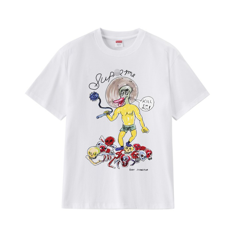 シュプリームメンズ レディース 半袖Tシャツ