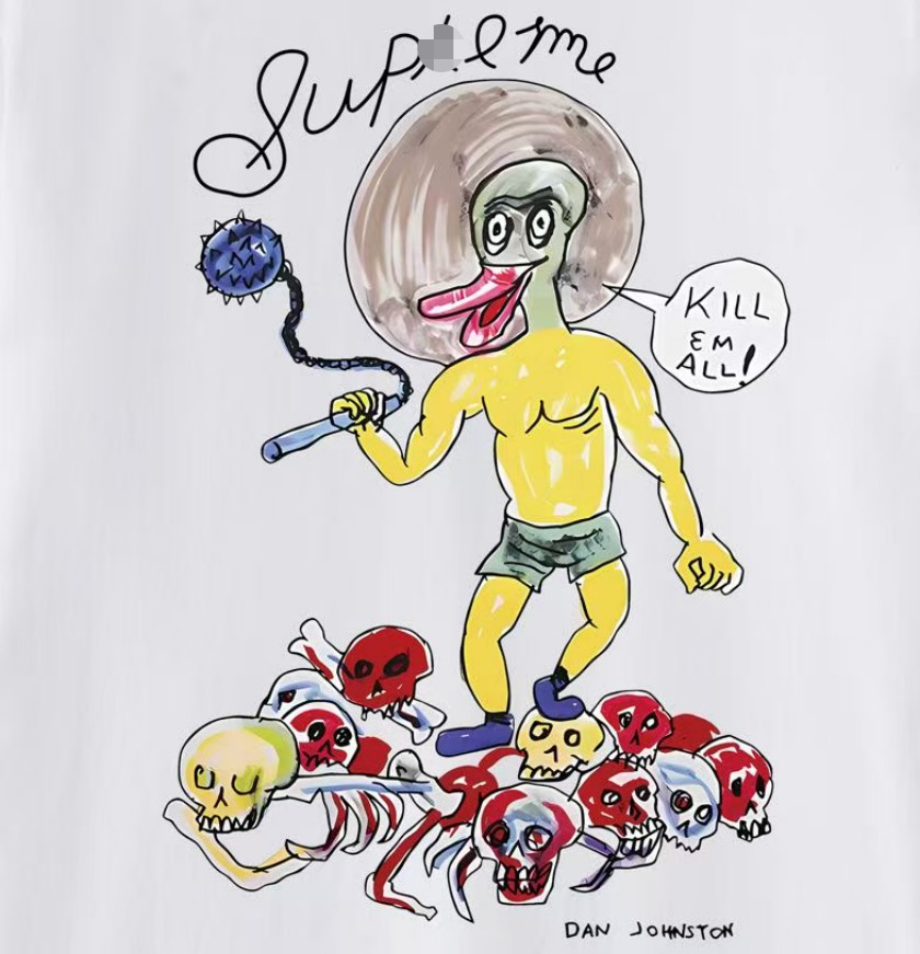 シュプリームメンズ レディース 半袖Tシャツ